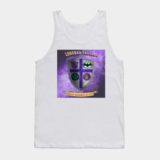 Longbox Crusade Shield logo Tank Top